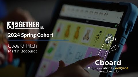 Cboard 2Ghether international accelerator Pitch