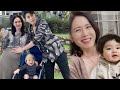 Heartfluttering hyun bin and son ye jin appeared together with their son alkong this is sweet