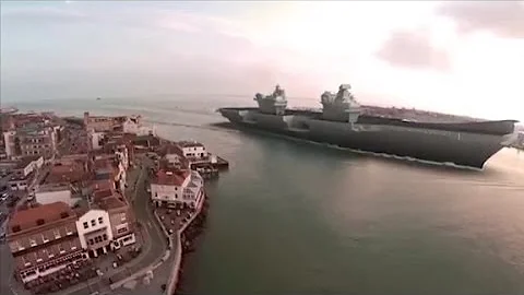 Britain's massive new aircraft carriers