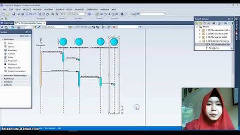 Membuat sequence diagram mengambil uang dalam sistem ATM