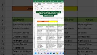 COUNTIF and WILDCARD in Excel? #shorts #learnexcel #excelfunction