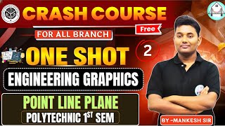 Crash Course || Engineering Graphics || Polytechnic First Semester || Unit-2|| By - Mankesh Sir
