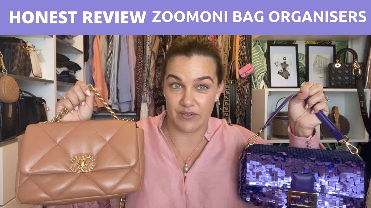 HOW I ORGANIZE MY LUXURY BAGS, ZOOMONI BAG INSERT REVIEW