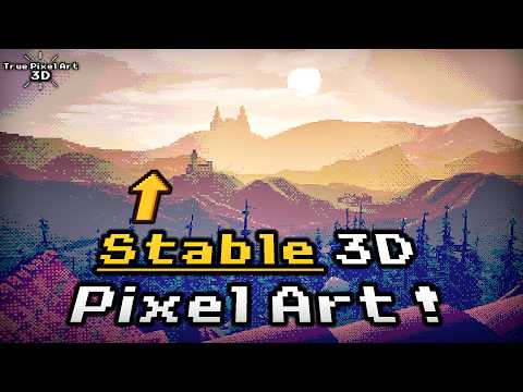 3D Pixel Art is REAL now... And you can have it too !
