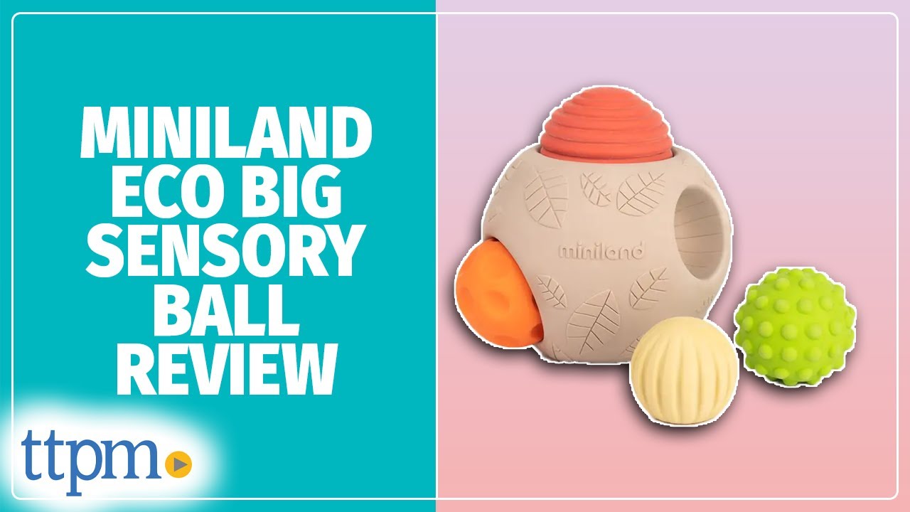 Miniland ECO Big Sensory Ball YouTube