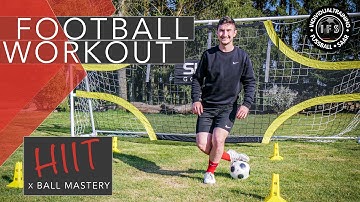 15 Minutes Football Full Body Workout | HIIT x Ball Mastery