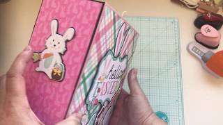 EASTER MINI ALBUM WITH A POP UP PAGE!!!