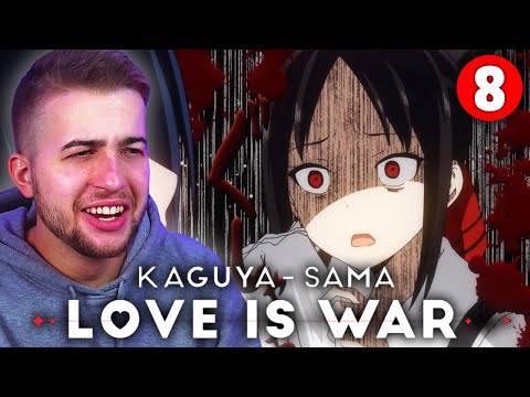 KAGUYA'S DEMONIC SIDE!! Kaguya Sama Love is War Episode 8 REACTION