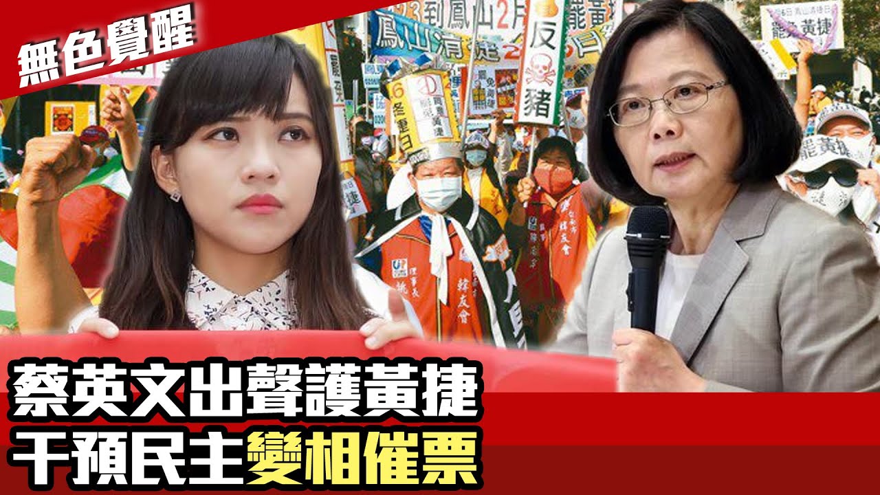 無色覺醒 王丰 蔡英文出聲護黃捷干預民主變相催票 Youtube