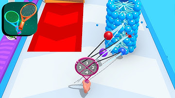 Racket Run ​- All Levels Gameplay Android,ios (Part 4)