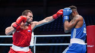 Imam Khataev (RUS) vs. Loren Alfonso (AZE) European Olympic Qualifiers 2021 QF (81kg)