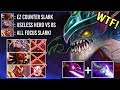 EPIC Pro 31 Kills Slark vs HARD Counter Pick Bloodseeker Pudge Silence Crazy Top Rank Game Dota 2