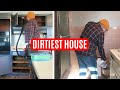 Using *all the bleach* at the New House 😱| ALL DAY DIRTIEST NEW HOUSE CLEAN WITH ME!