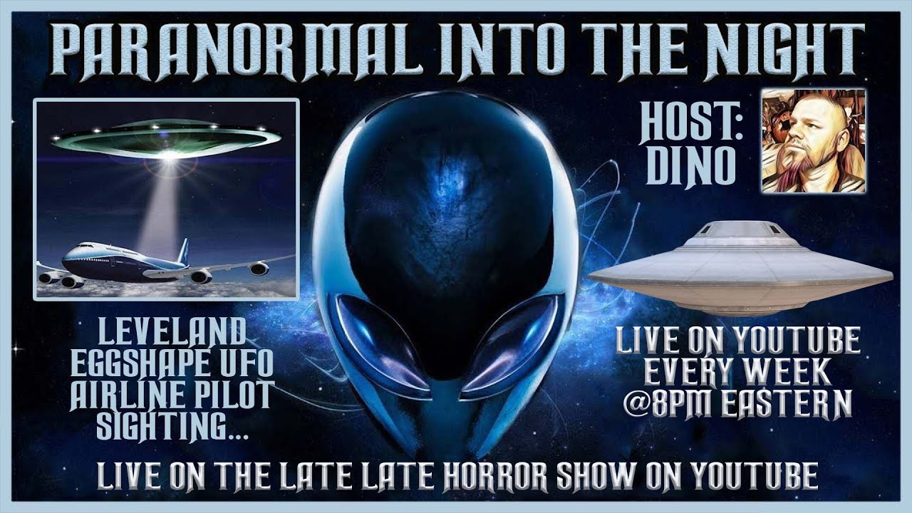 Paranormal Into The Night | 1950 Egg Shape UFO | 1950 Airline Pilot UFO Sighting