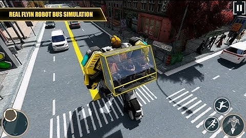Robot Bus Simulator 2020 Game  - Android Gameplay (Full HDR)