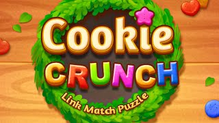 Cookie Crunch: Link Match Puzzle (Gameplay Android) screenshot 1