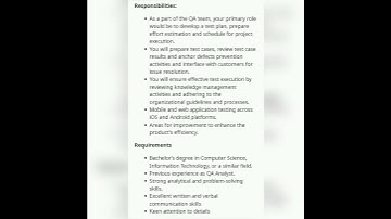 Software QA Engineer#fresher #experienced #getemployed #youtubeshorts #softwaretestingjobs #qajobs