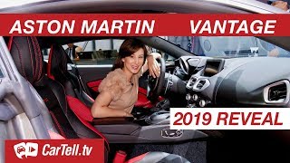 2019 Aston Martin Vantage V8 | Geneva Reveal | CarTell.tv