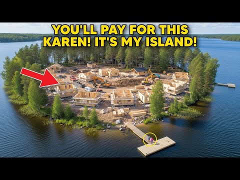 HOA Put 23 Lake Cabins on My Private Island — I Let Them Finish, Then Pulled Out The Deed in Court