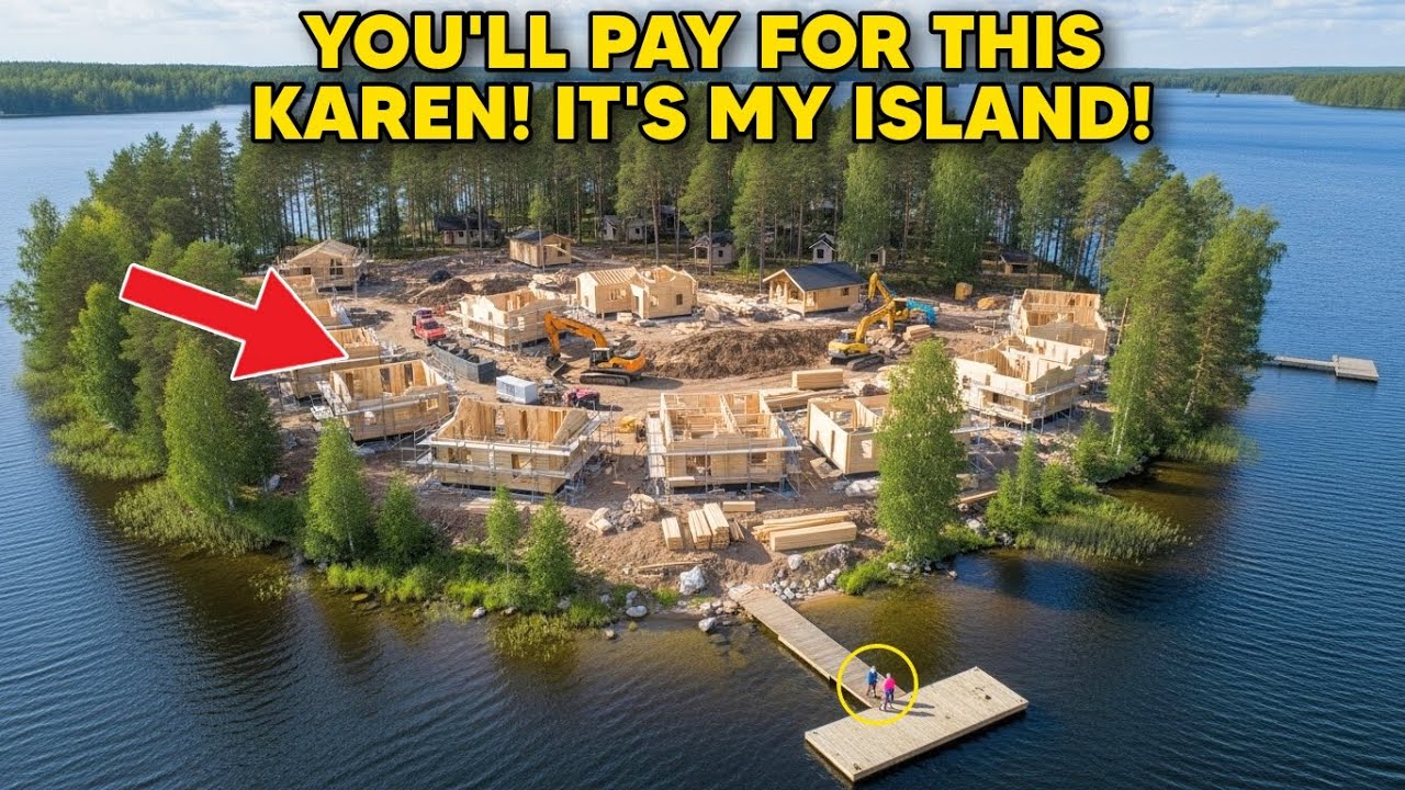 HOA Put 23 Lake Cabins on My Private Island — I Let Them Finish, Then Pulled Out The Deed in Court