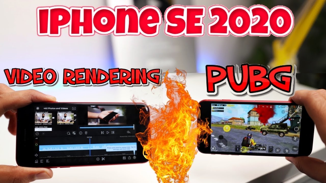 iPhone SE 2020 Pubg Gaming & Video Rendering | Performance ...