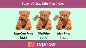 eBay Minimum & Maximum Price Types | eBay Repricing