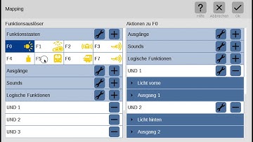 Lichteffekte einer mfx Lokomotive von Märklin programmieren