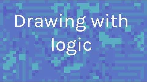 Drawing with Logic ~ MMP 210