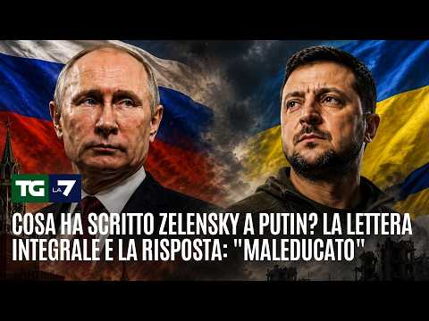 Video Cosa ha scritto Zelensky a Putin? La lettera integrale e la risposta: Maleducato