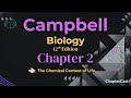 Chapter 2: The Chemical Context of Life | Campbell Biology Study Guide + Examples