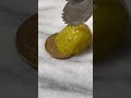成城石井のピクルスを10円玉に置いてみた ショートASMR
