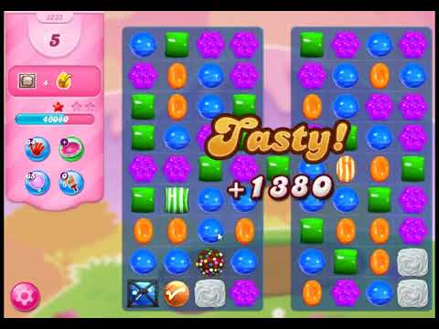 Candy Crush Saga Level 3235 - NO BOOSTERS