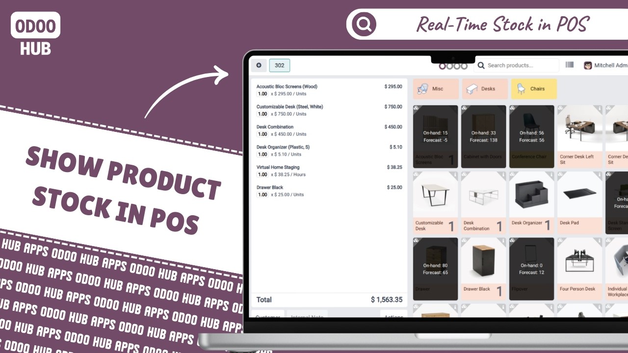 How to Show Product Quantity in Odoo POS | Odoo POS Tutorial | Odoo POS ...