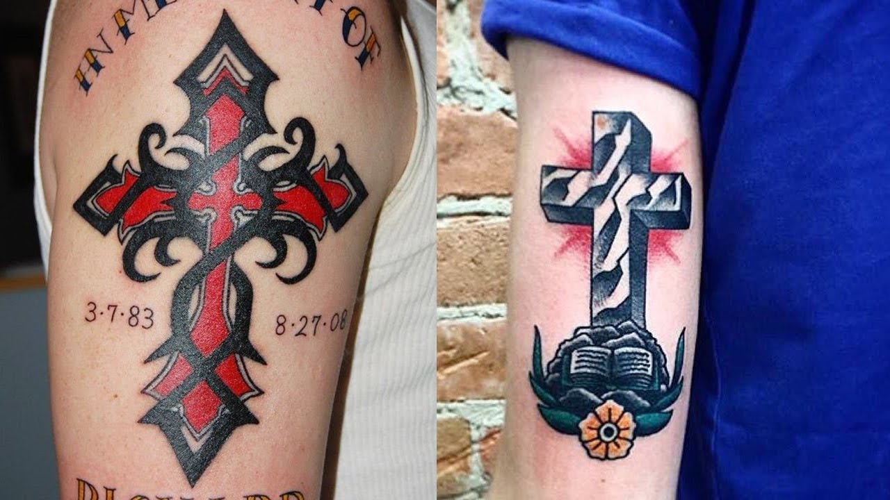 Top 30 Best Catholic Cross Tattoo Designs Youtube
