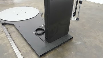 E16049 - Wulftec SML-150 Low Profile Pallet Stretch Wrapper with Ramp