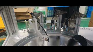 inspect washer‘s defects and dimensions：scratches，burrs，id，od #washers #opticalscreeningmachine 