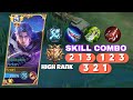 Nolan best jungle in 2023 build skill combo auto win in high rank  top global nolan mobile legends