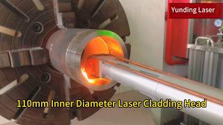 110mm inner diameter laser clading head #laserhead #idlasercladdingmachine #idlaserhead #odlaserhead