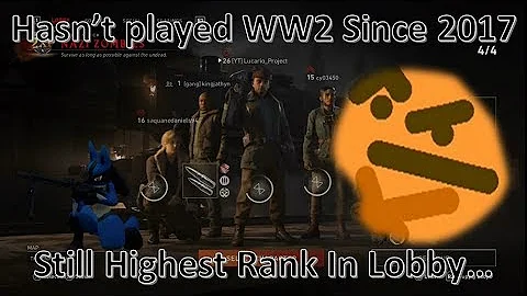 Playing WW2 Zombies For The 1st Time Since 2017... Giving WW2 Zombies Another Chance