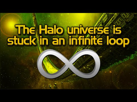 How the Halo universe could be stuck in an infinite loop
