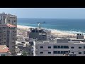 Ships off the coast of Gaza as they prepare to deliver aid | AFP