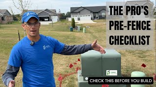 How I Plan Every Fence Start Here