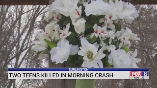 Two teens killed in Thanksgiving morning crash in Burlington
