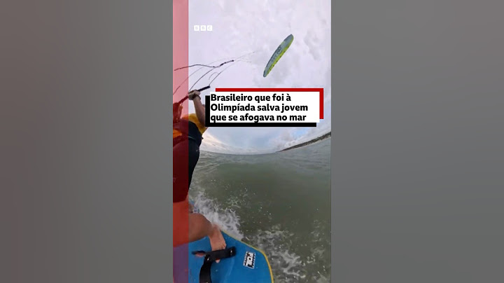 Atleta olímpico brasileiro salva jovem de afogamento no Maranhão #bbcnewsbrasil
