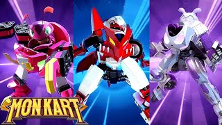 Monkart - Siêu Nhân Robot Biến Hình Ô Tô Hoạt Hình Vui Nhộn Phim Hoạt Hình Hay Nhất Thế Giới