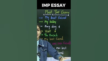 Most IMP Essay For Std 9 English #class11english