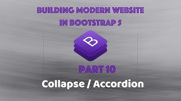 Building Modern Website in Bootstrap 5 - Part 10 (Urdu/Hindi) - Accordion/Collapse