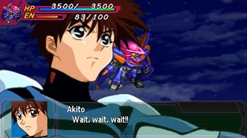 SRW A Portable - Aestivalis Akito (Enemy) Attacks