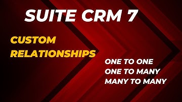 Custom Relationship (SuiteCrm 7)