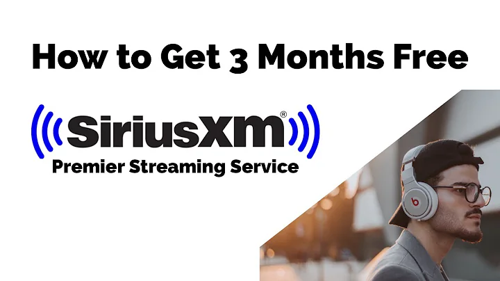 How to Get 4 Months Free of the SiriusXM Premier Streaming Service – LEGAL, NO HACK